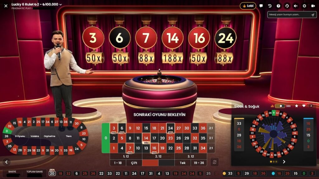 lucky 6 rulet